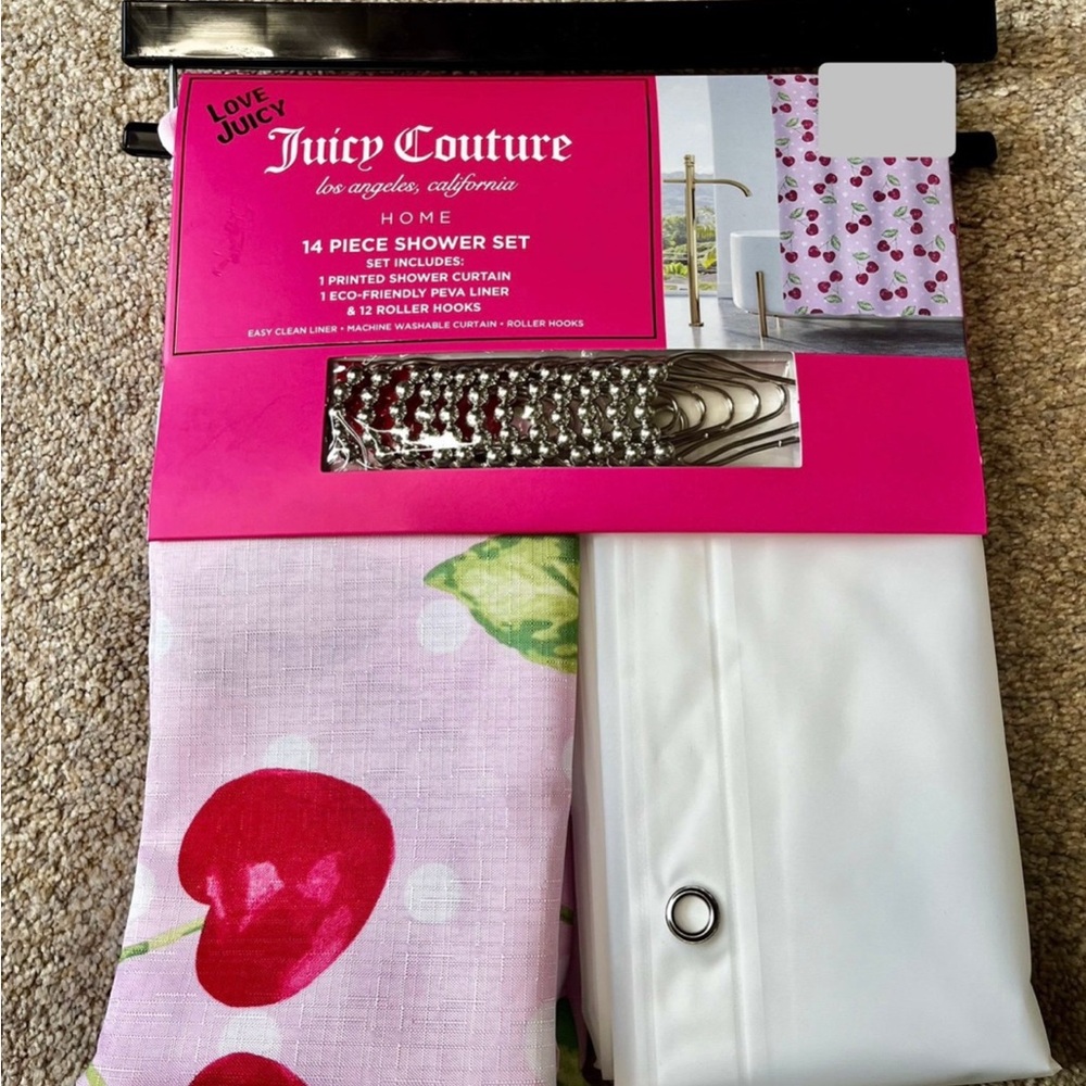 Juicy Couture Pink Cherry Shower Set